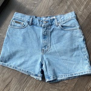 Vintage Calvin Klein boyfriend fit jean shorts